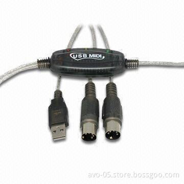USB to MIDI Cables, Connecting Electronic Musical Instrument to Your Computer